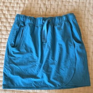 Patagonia Blue Skort